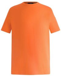 Fusalp - Fitness ,Oranje ,Katoen Rivière T-Shirt - Lyst