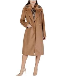 Guess - Single-Breasted Coats - Lyst