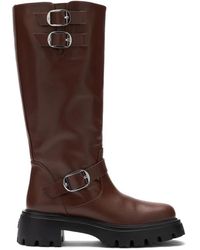 Stuart Weitzman - Emerson moto boot - Lyst