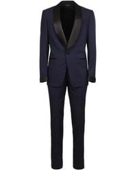 Tom Ford - Kostuums ,Blauw ,Single Breasted Suits - Lyst