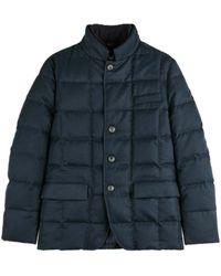 Fay - Jassen ,Blauw ,Katoen Donsjack (Db Front) - Lyst
