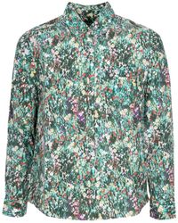 Obey - Overhemden ,Veelkleurig ,Katoen Lente Tuin Lange Mouw Shirt - Lyst