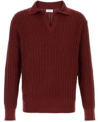 Ferragamo - V-Neck Knitwear - Lyst