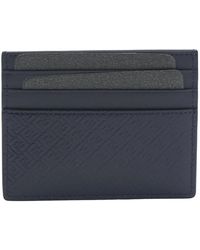 Fendi - Accessoires ,Blauw ,Leer Kaarthouder - Lyst