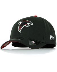 KTZ - Accessoires ,Zwart ,Katoen Nfl Team Colors Gebogen Klep Pet - Lyst