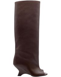 Gia Borghini - Ninette Open-Toe Boot - Lyst