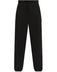 Dolce & Gabbana - Broeken ,Zwart ,Katoen Trainingsbroeken Met Logo - Lyst