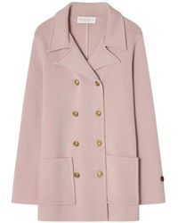 BUSNEL - Double-Breasted Coats - Lyst