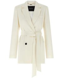 Kiton - Zijden Blazer Met Dubbele Knoopsluiting - Lyst