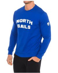 North Sails - Gerippter Rundhalsausschnitt Pullover - Lyst