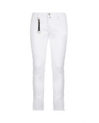 Incotex Slim Fit Jeans - - Heren - Wit