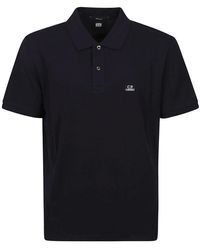 C.P. Company - Modernes stretch polo shirt,graues stretch piquet polo shirt - Lyst