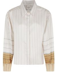Alysi - Overhemden ,Veelkleurig ,Camicia Pinstripes - Lyst