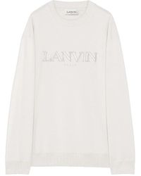 Lanvin - Sweatshirts & hoodies > sweatshirts - Lyst