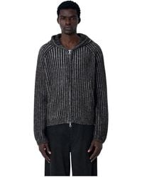 Our Legacy - Level Hood Zip-Up Sweatshirt - Lyst
