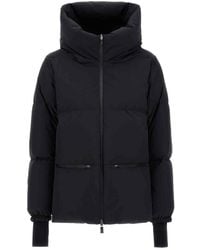 Herno - Jassen ,Zwart ,Polyester 2-Layer Windstopper Jacket - Lyst