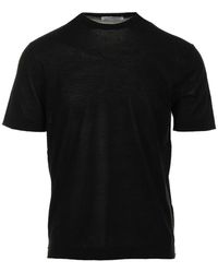 Cruna - Schwarze t-shirt und polo kollektion - Lyst