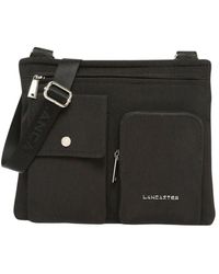 Lancaster - Minimalistische Basic Pocket Schwarze Clutch - Lyst