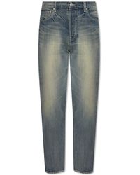 KENZO - 'asagao' gerade geschnittene jeans - Lyst