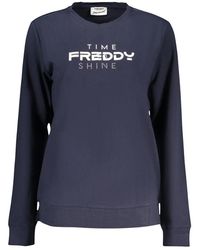 Freddy - T-Shirt Met Lange Mouwen En Ronde Hals - Lyst