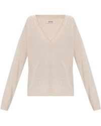 Zadig & Voltaire - V-Neck Knitwear - Lyst