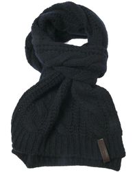 Baldinini - Accessoires ,Blauw ,Wol Wol Sjaal - Lyst