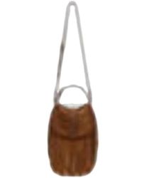 Etro - Kleine Suede Pony Tas Met Franjes - Lyst