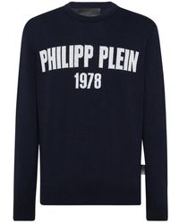 Philipp Plein - Round Neck Pullover 1978 - Lyst