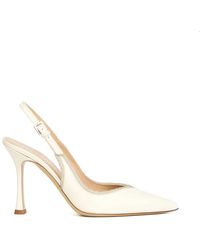 Ninalilou - Slingback Tacco 90 Mm Profilo Strass - Lyst
