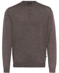 Matíníque - Truien & Vesten ,Bruin ,Wol Merino Pullover Bruine Grond Melange - Lyst