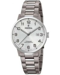 Festina - Titanium Horloge - Lyst