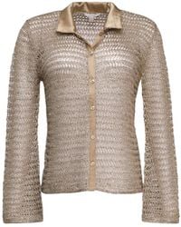 Guess - Knopfleiste Bella Top - Lyst