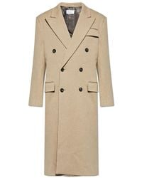 Ferragamo - Wollen Jas Met Enkele Split - Lyst