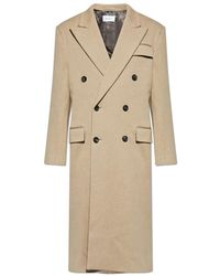 Ferragamo - Wollen Jas Met Enkele Split - Lyst