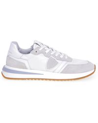 Philippe Model - Schoenen ,Wit ,Leer Witte Tropez 2.1 Lage Top Sneakers - Lyst