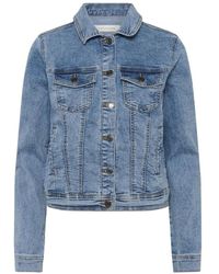 Kaffe - Denim Jackets - Lyst