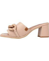 POPA - Heeled Mules - Lyst
