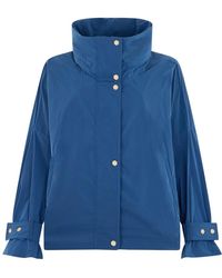 Moorer - Jassen ,Blauw ,Polyester Lionne-Os Jacket - Lyst