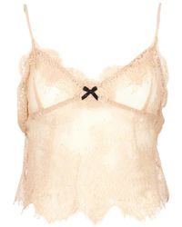 Aniye By - Detalle de encaje efecto transparente top - Lyst