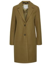 Ichi - Single-Breasted Coats - Lyst
