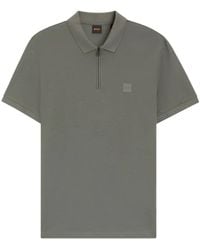BOSS - Passerzip Polo - Lyst