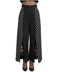 Dolce & Gabbana - Trousers > Wide Trousers - Lyst