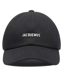 Jacquemus - Accessoires ,Zwart ,Katoen Gadjo Cap - Lyst