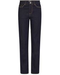 Ichi - Straight Jeans - Lyst