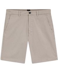 HUGO - Korte Broeken ,Katoen Stretch Katoenen Shorts - Lyst
