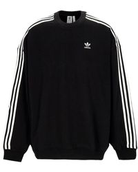 adidas - Oversized Crewneck Sweatshirt - Klassisches Adicolor - Lyst
