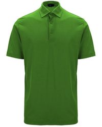 Herno - Herren Polo Mit Knöpfen - Lyst