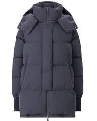 Herno - Jassen ,Blauw ,A-Lijn Donsjack - Lyst