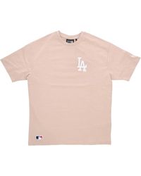 KTZ - Tops ,Katoen Mlb League Essentials Oversize Tee - Lyst