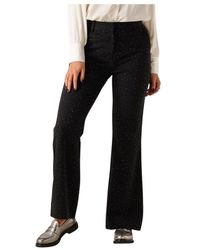 Moves - Broeken ,Zwart ,Zwarte Disun Broek Voor Vrouwen - Lyst